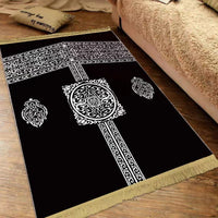 HKM-418707 Versatile Bedside & Coffee Table Blanket, Wear-Resistant Non-Slip Polyester Fiber Mat