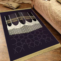 HKM-418707 Versatile Bedside & Coffee Table Blanket, Wear-Resistant Non-Slip Polyester Fiber Mat