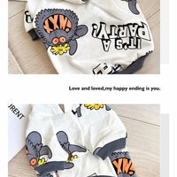 HKM-418835 Casual Cotton Pet Sweater in Monster Style for All Seasons