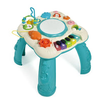 HKM-418835 Educational Musical Drum and Piano Baby Study Table for Ages 0 to 7 Years