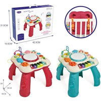 HKM-418835 Educational Musical Drum and Piano Baby Study Table for Ages 0 to 7 Years
