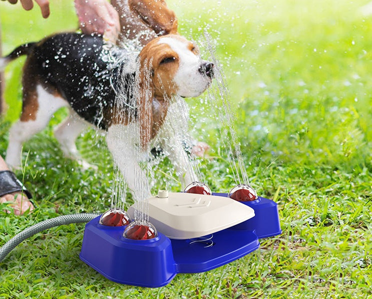 HKM-418899 Smart Automatic Drinking Fountain for Cats and Dogs - Plastic, Blue, 429x257x100mm
