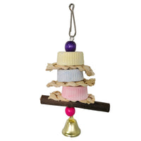HKM-418963 Calcium Supplement Bite Grinding Stone with String and Straw for Birds