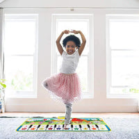 HKM-419027 Multifunctional Music Carpet for Kids - Educational Piano Play Mat 100x36cm