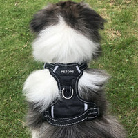 HKM-419219 Durable Polyester Fiber Dog Vest Harness for Medium and Large Breeds