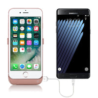 HKM-419283 Wireless Charging Case for iPhone 6/7 with Multi-U Port Output and 5000mAh Capacity
