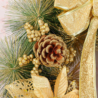 HKM-419795 40cm Pine Needle Christmas Wreath for Holiday Decor