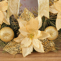 HKM-419795 40cm Pine Needle Christmas Wreath for Holiday Decor