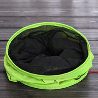 HKM-419859 Cat Tunnel Toy with Printed Design, Foldable and Space-Saving, Easy to Clean, Diameter 25 cm/Length 51 cm