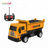 HKM-419987 4WD Remote Control Truck - EPT473533 Yellow RC Car Toy for Kids Ages 2-7