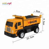 HKM-419987 4WD Remote Control Truck - EPT473533 Yellow RC Car Toy for Kids Ages 2-7
