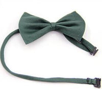 HKM-420179 Classic Solid Color Bow Tie for Dogs and Cats - Various Colors Available