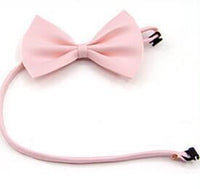 HKM-420179 Classic Solid Color Bow Tie for Dogs and Cats - Various Colors Available