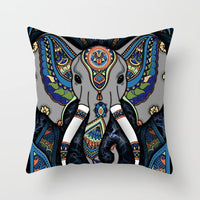 HKM-420243 Mandala Print Super Soft Peach Skin Sofa Pillowcase – 44cm x 44cm