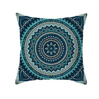 HKM-420243 Mandala Print Super Soft Peach Skin Sofa Pillowcase – 44cm x 44cm