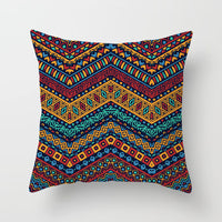 HKM-420243 Mandala Print Super Soft Peach Skin Sofa Pillowcase – 44cm x 44cm
