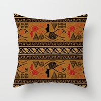 HKM-420243 Mandala Print Super Soft Peach Skin Sofa Pillowcase – 44cm x 44cm
