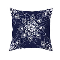 HKM-420243 Mandala Print Super Soft Peach Skin Sofa Pillowcase – 44cm x 44cm
