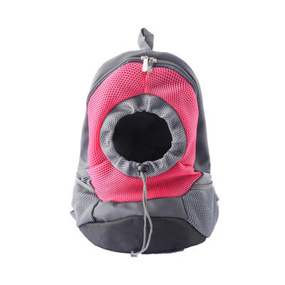 HKM-420371 Comfortable Mesh Sling Carrier Bag for Small Pets - Multi-Color Travel Tote