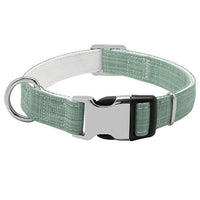 HKM-420371 Custom Adjustable Pet Dog Collar with Engraved Anti-Lost Tag for Medium to Large Breeds