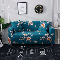 HKM-420563 Elegant Polyester Fiber Sofa Slipcover for One to Four Seat Sofas with Pillow Cases