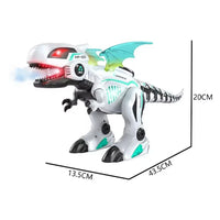 HKM-420755 Remote Control Spray Dinosaur with Lights and Music - Programmable Toy for Ages 5 and Up