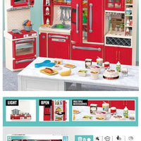 HKM-421011 Mini Plastic Refrigerator Play Set for Kids - Pretend Kitchen Toy for Ages 2 to 14