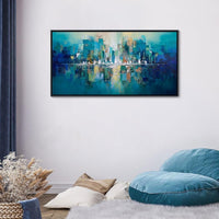 HKM-421267 Handmade Abstract Texture Oil Painting on Canvas - Large Wall Art for Living Room, Bedroom, and Office Decor