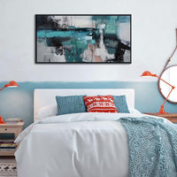 HKM-421267 Handmade Abstract Texture Oil Painting on Canvas - Large Wall Art for Living Room, Bedroom, and Office Decor