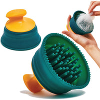 HKM-421267 Pet Double-Sided Silicone Combing Brush for Effective Fur Care and Gentle Massage