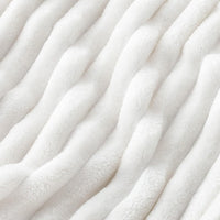 HKM-421331 Plush Soft Large Bedding Blanket in Modern Simple Style