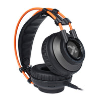 HKM-421395 Wired Gaming Headset with Microphone and Noise Cancelling Feature for Computer and Console Gaming
