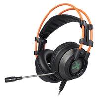 HKM-421395 Wired Gaming Headset with Microphone and Noise Cancelling Feature for Computer and Console Gaming