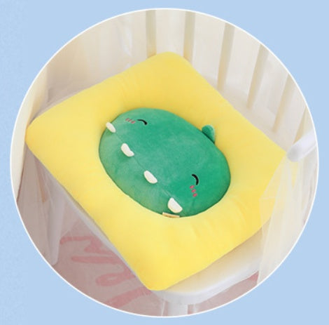 HKM-421459 Plush Round Flower Cushion - Square 38x38cm, Flower 45x38cm for Single Seat Sofa