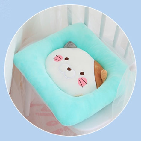 HKM-421459 Plush Round Flower Cushion - Square 38x38cm, Flower 45x38cm for Single Seat Sofa