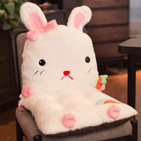 HKM-421715 Cartoon One-Piece Thick Cushion with Super Soft Short Plush & Hollow PP Cotton Filling - 43x86cm