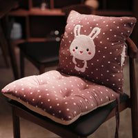 HKM-421715 Cartoon One-Piece Thick Cushion with Super Soft Short Plush & Hollow PP Cotton Filling - 43x86cm