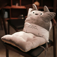HKM-421715 Cartoon One-Piece Thick Cushion with Super Soft Short Plush & Hollow PP Cotton Filling - 43x86cm