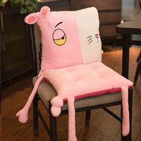 HKM-421715 Cartoon One-Piece Thick Cushion with Super Soft Short Plush & Hollow PP Cotton Filling - 43x86cm