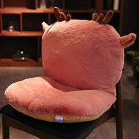 HKM-421715 Cartoon One-Piece Thick Cushion with Super Soft Short Plush & Hollow PP Cotton Filling - 43x86cm