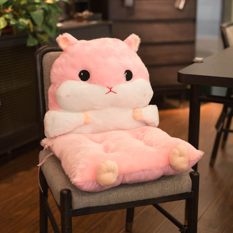HKM-421715 Cartoon One-Piece Thick Cushion with Super Soft Short Plush & Hollow PP Cotton Filling - 43x86cm