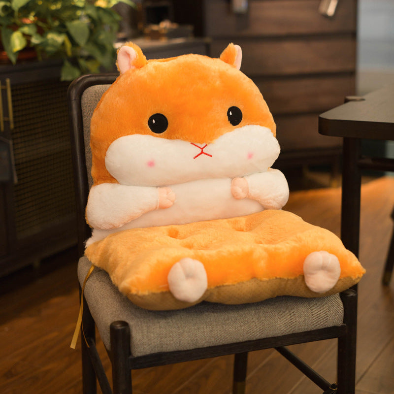 HKM-421715 Cartoon One-Piece Thick Cushion with Super Soft Short Plush & Hollow PP Cotton Filling - 43x86cm