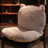 HKM-421715 Cartoon One-Piece Thick Cushion with Super Soft Short Plush & Hollow PP Cotton Filling - 43x86cm