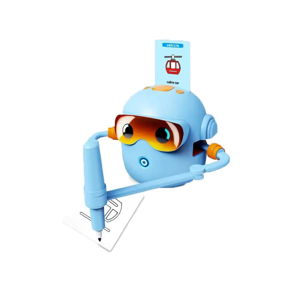 KTX-421907 Automatic Drawing Mini Robot for Interactive Learning - Educational Drawing Toy for Children