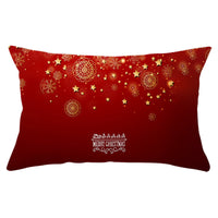 HKM-422163 Peach Skin Velvet Pillowcase, Digital Print, 30cm x 50cm, Single-Sided Design