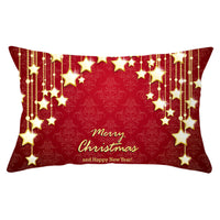 HKM-422163 Peach Skin Velvet Pillowcase, Digital Print, 30cm x 50cm, Single-Sided Design