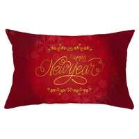 HKM-422163 Peach Skin Velvet Pillowcase, Digital Print, 30cm x 50cm, Single-Sided Design