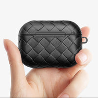 HKM-422227 TPU Soft Protective Sleeve for 3rd Generation Apple Airpods Pro with Woven Pattern