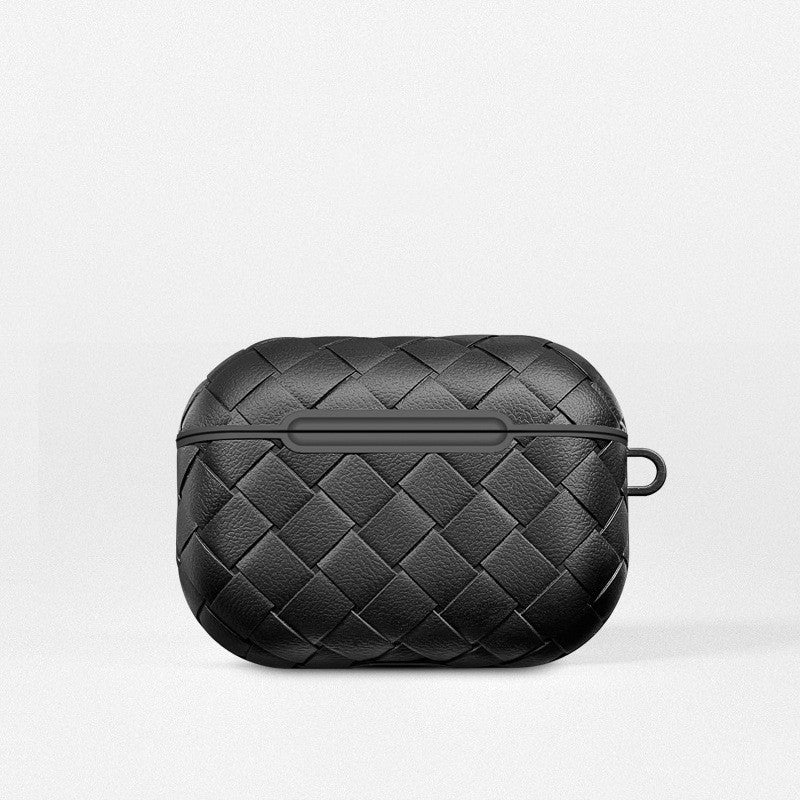 HKM-422227 TPU Soft Protective Sleeve for 3rd Generation Apple Airpods Pro with Woven Pattern