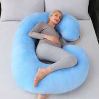 HKM-422291 Detachable Multi-functional Pregnancy Pillow for Side Sleepers - 70x140cm